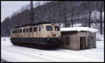 Das war der große Nachteil der damaligen Farbgebung: Die Verschmutzung der Lokomotiven und Wagen konnte man insbesondere im Winter deutlich sehen.