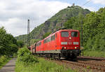 151 132 & 151 130 bei Rhöndorf am 12.06.2017