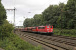 151 135 + 151 055 wurden am 13. September 2017 im Bereich Abzweig Lotharstraße in Duisburg fotografiert.