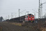 151 098-1 kommend aus Lüneburg mit einem gemischten Güterzug.