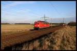 151 056 mit Gterzug, 09.02.08, Nudow