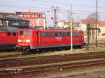 151 041 gnnt sich in Frankfurt/Oder eine Pause.01.04.07