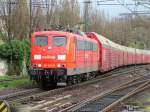 BR 151 033-8 mit 62702 bei der Durchfahrt in Ludwigsburg.