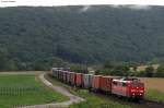 151 026-2 mit einem KV Zug bei Wernfeld 22.6.11