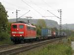 DB 151 073-4 in Limperich am 4.10.2011