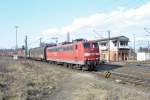 151 151-8 in Lehrte am 6.3.2012