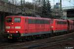 151 116-1 zog mit einer schwesterlok einen ganzzug am 27.03.14 durch hh-harburg