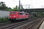 DUrchfahrt von 151 139-3 am 13.08.2014 als Tfzf in Hambugr Harburg.