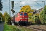 151 109-6 mit aktiver Scheibenwaschanlage, Doppeltraktion, durch Bn-Beuel 23.10.2015