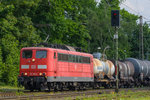 151 109-6 durchquert am 28.05.2016 Ratingen-Lintorf.