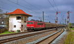 155 115-9 - Hirschaid - 13.04.2012 - EZ 52297, Kassel Rbf-Nürnberg Rbf