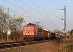 155 245-4 zu sehen am 24.04.15 bei Plauen/V.