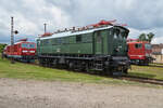 3 Generationen von Elektroloks standen am 01.08.2021 auf dem Gelände des Thüringer Eisenbahnvereins. Mit 144 507 konnte der TEV einen Exoten erhalten, welcher nur in wenigen Stück in den 1930er Jahren gebaut wurde. Die 1970er Jahre werden durch 250 250 vertreten und 180 014 wurde Anfang der 1990er Jahre geliefert.