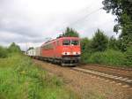 BR 155 053-2 mit einem Containerzug

GUB Hannover Limmer am 8. September 2007