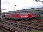 Am 14.11.07 ruhten sich 189 052, 185 263 und 155 201 im dem   Abstellbereich von Wanne-Eickel aus.