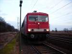 155 272-8 mit Zug 50482 auf dem Weg nach Bremerhaven Kaiserhafen.