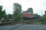 155 171-2 mit Stahlzug Hhe Peine am 16.05.2008