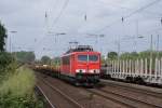 155 096-1 mit gem. GZ in Dsseldorf Rath am 22.07.08