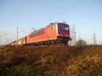 BR 155 196-9 bei Lohnde am 28.03.2009