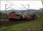 155 039 (9180 6155 039-1 D-DB) ist bei Hohenlimburg unterwegs.