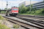 Eine BR 155 234-8 rangiert in Aachen-West bei Sonne.
18.6.2011