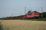 155 009-4 fuhr am 05.07.11 durch Erkelenz