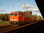 155 057 - gesehen am 12.10.2003 in Leipzig-Leutzsch