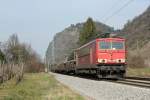 DB 155 201-7 in Leutesdorf am 17.3.2012