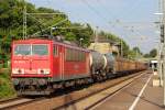 155 087-0 DB Schenker Rail in Hochstadt/ Marktzeuln am 02.08.2012.