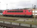 BR 155 249-6 der  DB AG , Bw Wismar [19.02.2012]