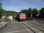 155 207-4 mit Audi Gterzug am 13.05.11 in Heidelberg Schlierbach/Ziegelhausen von Bahnsteig aus fotografiert 