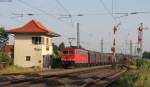 155 243-9 mit einem Mischer in Hirschaid 19.6.13