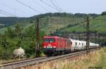 MEG605 und eine 155 von MEG am 18.07.13 bei Himmelstadt.