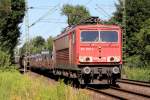 155 260-3 auf der Hamm-Osterfelder Strecke in Recklinghausen 1.8.2013