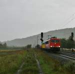 Die 155 265-2 auf denn Weg nach Wrzburg am 18.09.13.