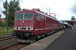 250 137 am 15.06.13 im Bahnhof Sonneberg