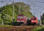 Kreuzung am Abzwg. Srg vor Stralsund am 29.05.2015