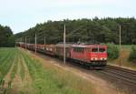 155 039 mit EZ 51451 (Maschen Rbf–Seelze Rbf) am 17.06.2014 zwischen Maschen Rbf und Jesteburg