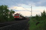 155 151-4 mit dem 51619 zu sehen am 13.05.16 an der Schöpsdrehe bei Plauen/V.