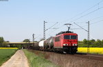 155 126-6 mit einem Mischer bei Lindhorst 7.5.16