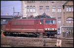 250270 rangierte am 18.3.1990 im HBF Halle an der Saale.