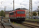 155 059-9 der MEG abgestellt in Riesa. 01.05.2018 11:02 Uhr.