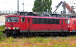 Railpool 155 269-4 Bahnhof Nordhausen 15.08.2018. Rangezoomt vom Bahnsteig
