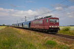 Clr 155 103 für Blc24 am 16.06.2023 mit Getreide für Mukran in Buchenhorst.
