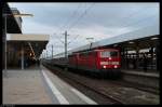 Selten sind sie geworden in Mannheim - die Loks der Baureihe 181. Am 27. Januar 2011 konnte ich 181 214 (Mosel) mit der 181 210 im Schlepp am IC 2054 nach Saarbrcken ablichten.