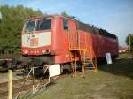 Bahntag im AW Dessau 20.09.2003 (181 218-9)