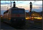 181 211 steht am Abend des 09.09.09 in Karlsruhe abgestellt.