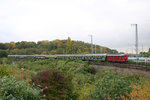 Centralbahn 10019 mit einem Leerpark für einen Gesellschaftssonderzugs.