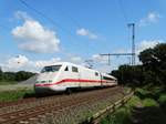 DB Fernverkehr ICE1 (401 185) Freilassing am 03.09.17 bei Hanau