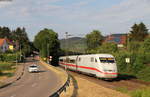 401 076-5 als ICE 373 (Berlin Ostbahnhof-Interlaken Ost) bei Schallstadt 19.7.18